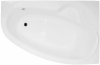 Акриловая асимметричная ванна TERRA 140