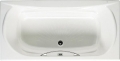 Ванна AKIRA в комплекте с хромированной ручкой и подушкой /170х85/ (бел)